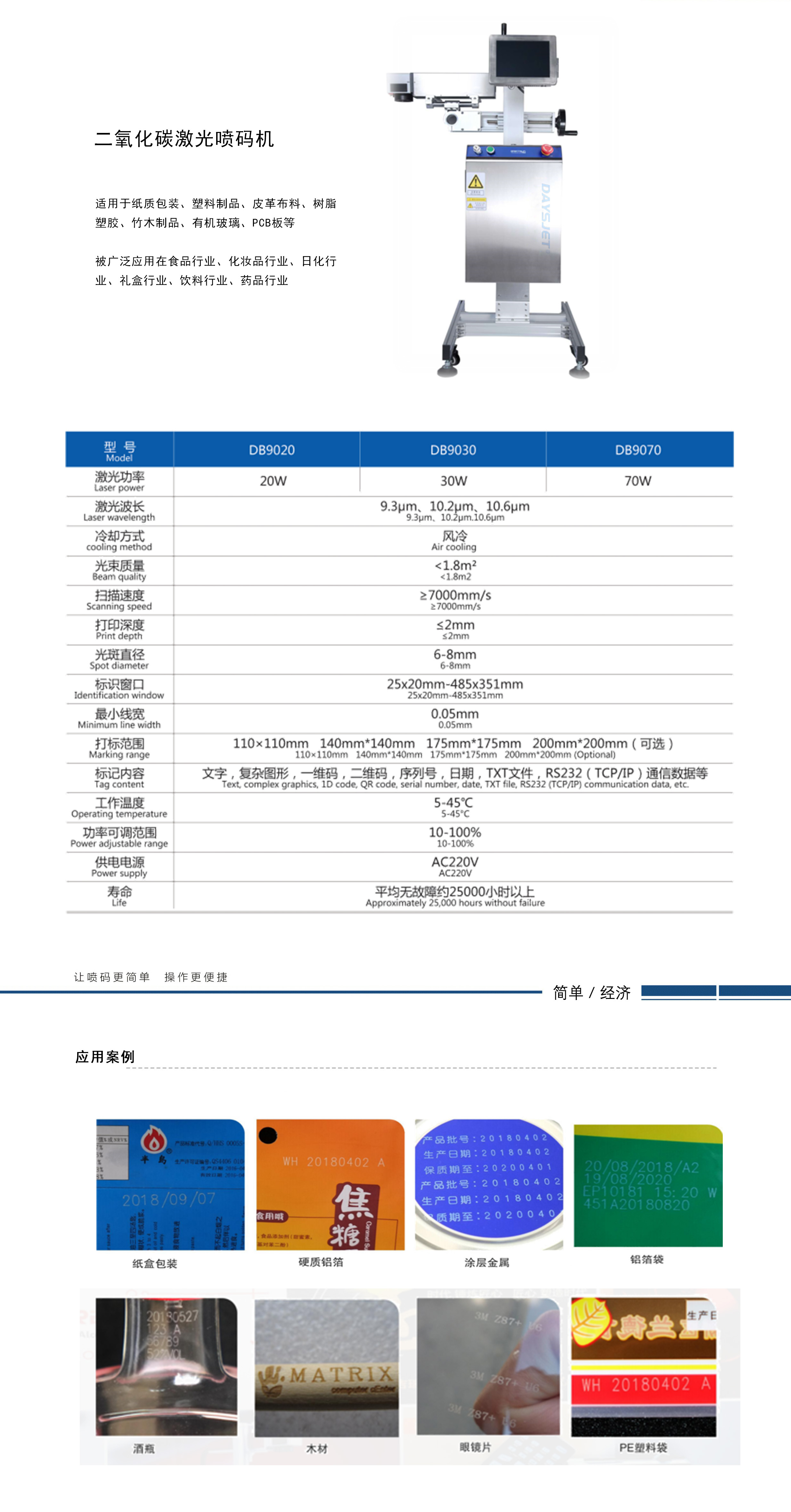 二氧化碳激光喷码机(图1)